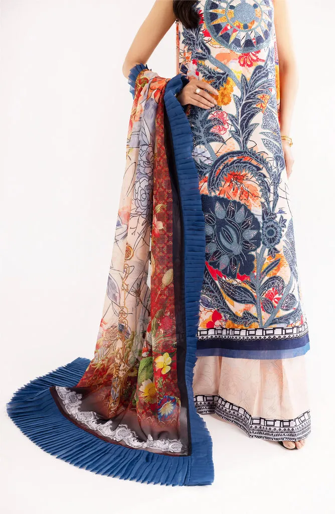 MARYUM & MARIA | Premium Lawn'24 | SHAFAQ MS24-593