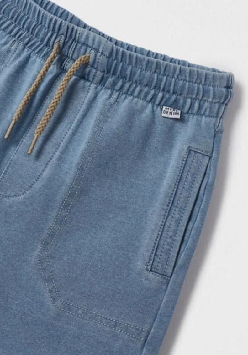 Mayoral Denim Bermuda Shorts: Size 3 to 9 Years