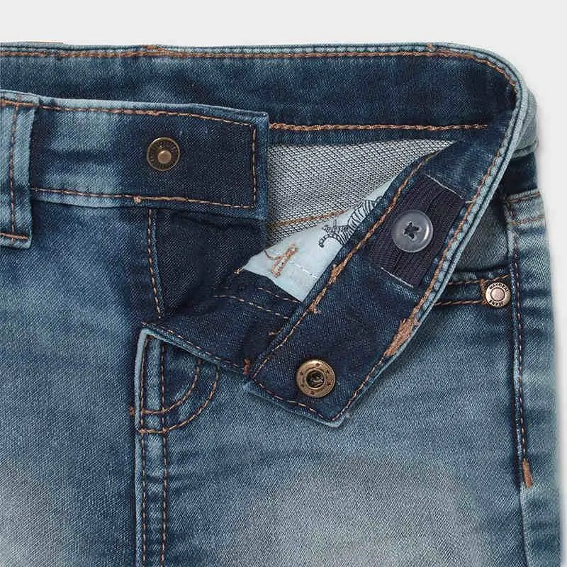 Mayoral Ecofriendly Soft Denim Shorts Baby Boy