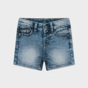 Mayoral Ecofriendly Soft Denim Shorts Baby Boy