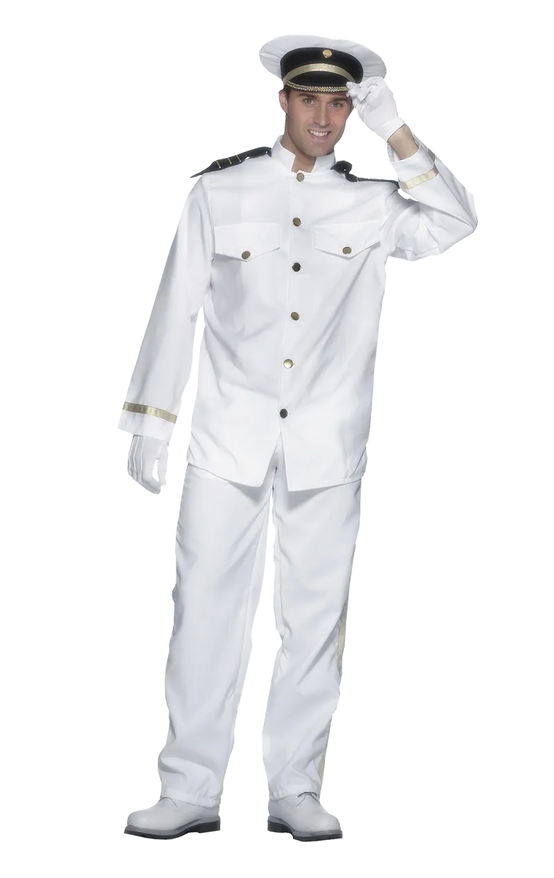 Mens Naval Officer Costume