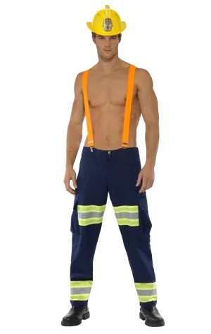 Mens Sexy Fireman Costume