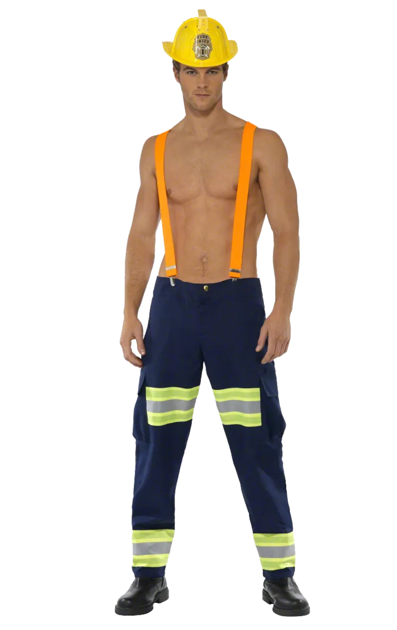 Mens Sexy Fireman Costume