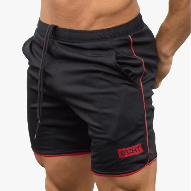Mens Shorts Summer Casual Bermuda Beach Shorts Men Gyms Sporting Bodybuiding Short Pants Dry Fit Mesh Shorts Fitness Clothing