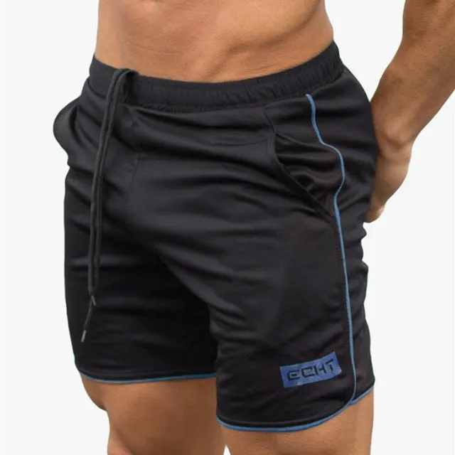 Mens Shorts Summer Casual Bermuda Beach Shorts Men Gyms Sporting Bodybuiding Short Pants Dry Fit Mesh Shorts Fitness Clothing