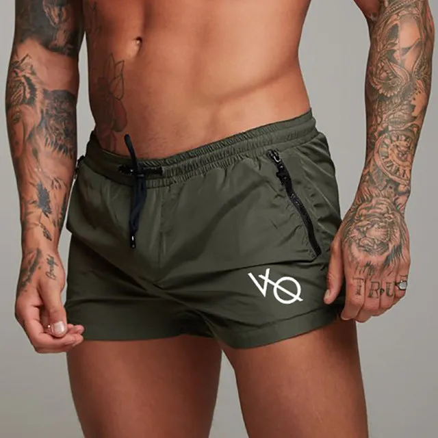 Mens Shorts Summer Casual Bermuda Beach Shorts Men Gyms Sporting Bodybuiding Short Pants Dry Fit Mesh Shorts Fitness Clothing