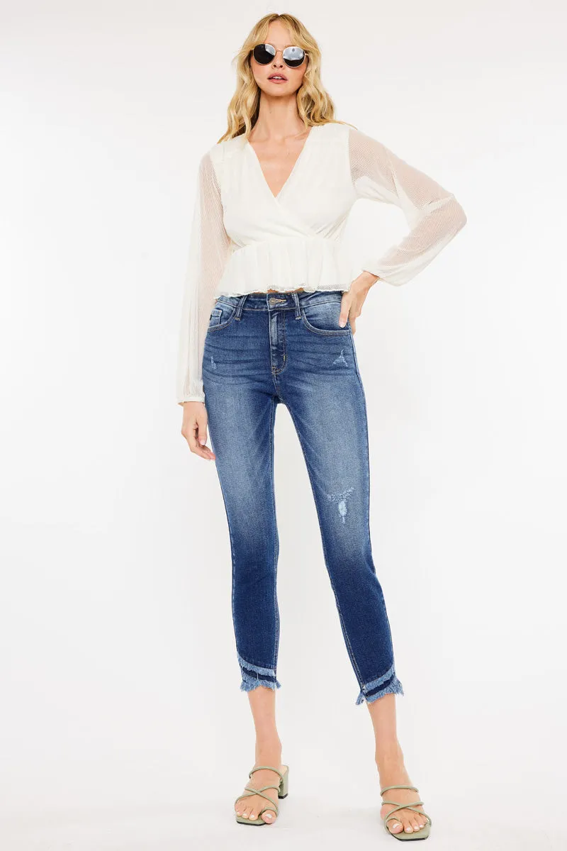 Mercy High Rise Ankle Skinny Jeans