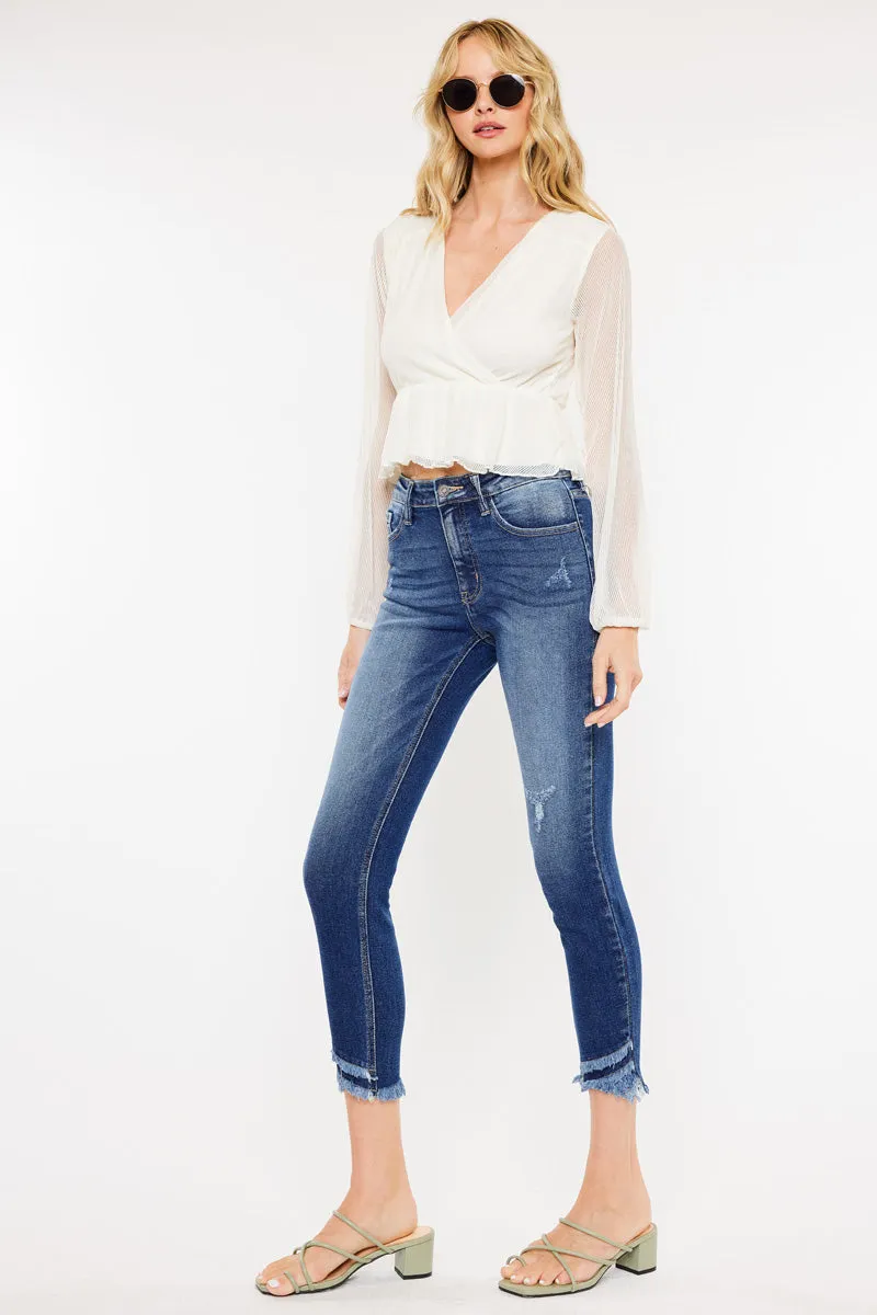 Mercy High Rise Ankle Skinny Jeans
