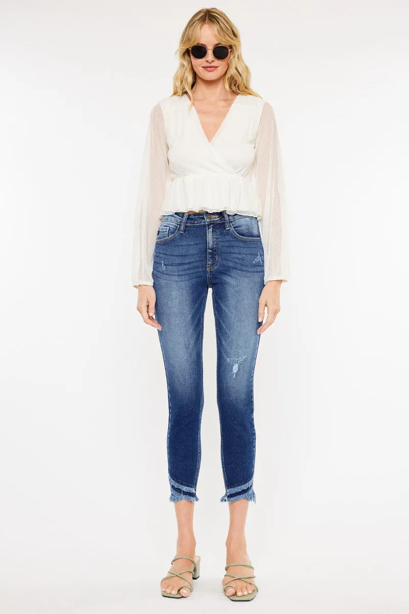 Mercy High Rise Ankle Skinny Jeans