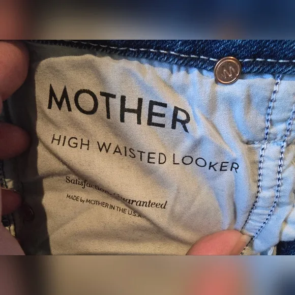 MOTHER High Waisted Looker Skinny Jeans Size 26