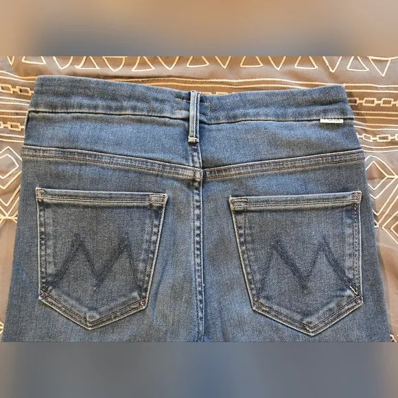 MOTHER High Waisted Looker Skinny Jeans Size 26