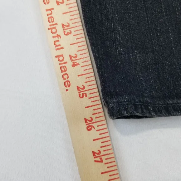 Moussy Vintage Jeans 26 MVS Skinny Black Classic Grunge Japanese 010BSC12-2380