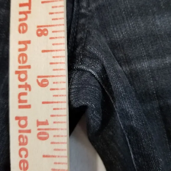 Moussy Vintage Jeans 26 MVS Skinny Black Classic Grunge Japanese 010BSC12-2380