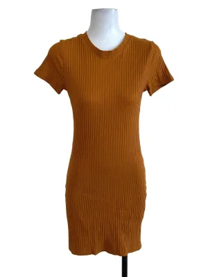 Mustard Yellow Knitted Long Top TEM