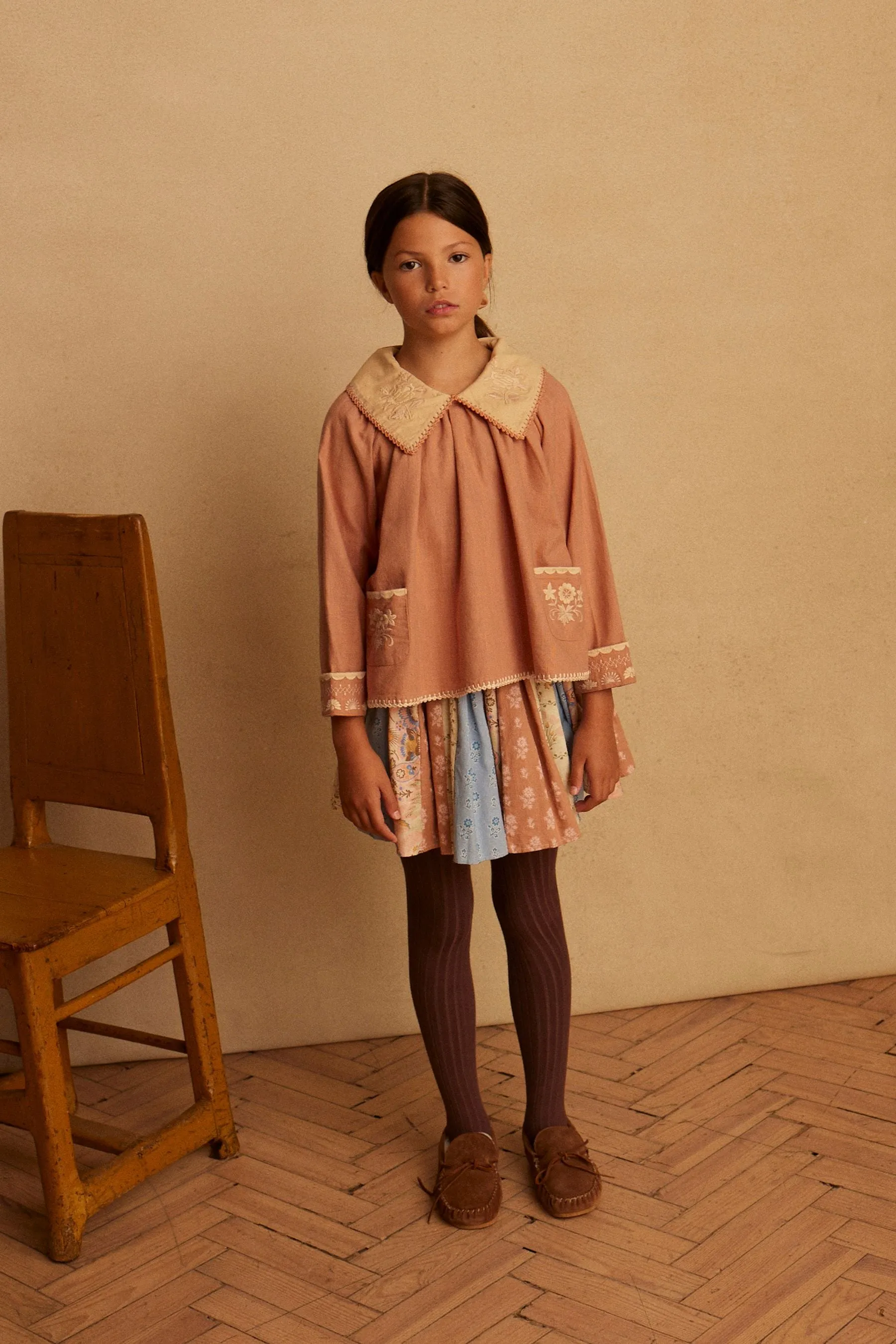 Myra Blouse, Desert Rose