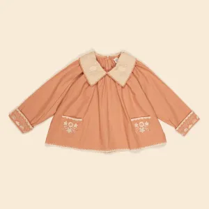 Myra Blouse, Desert Rose