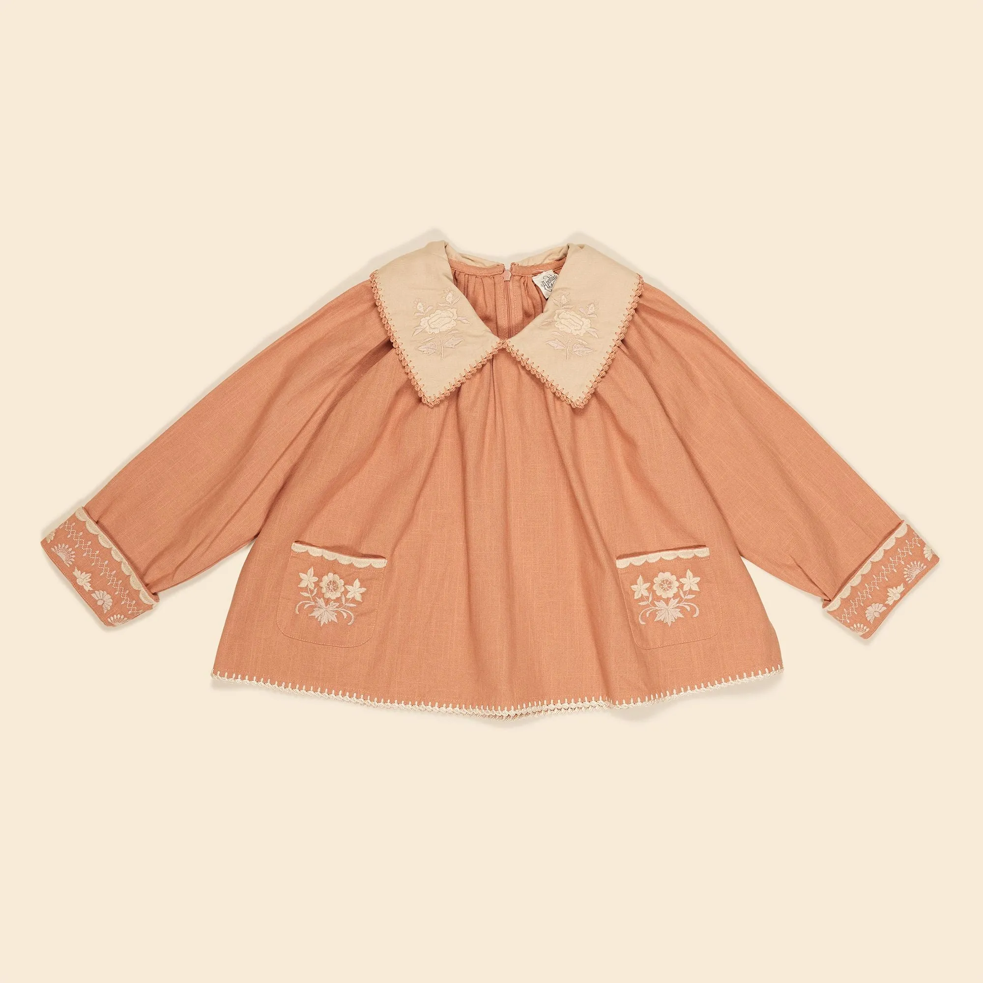 Myra Blouse, Desert Rose