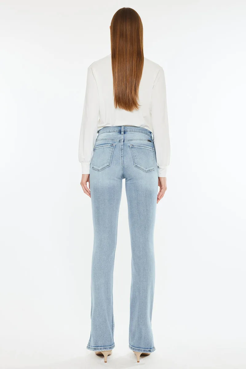 Nadia Mid Rise Y2K Bootcut Jeans