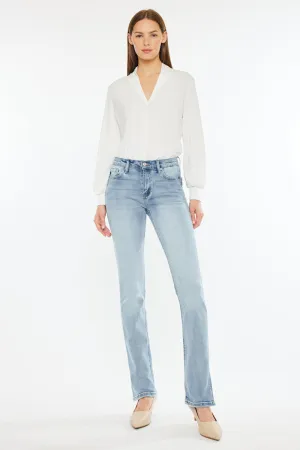 Nadia Mid Rise Y2K Bootcut Jeans