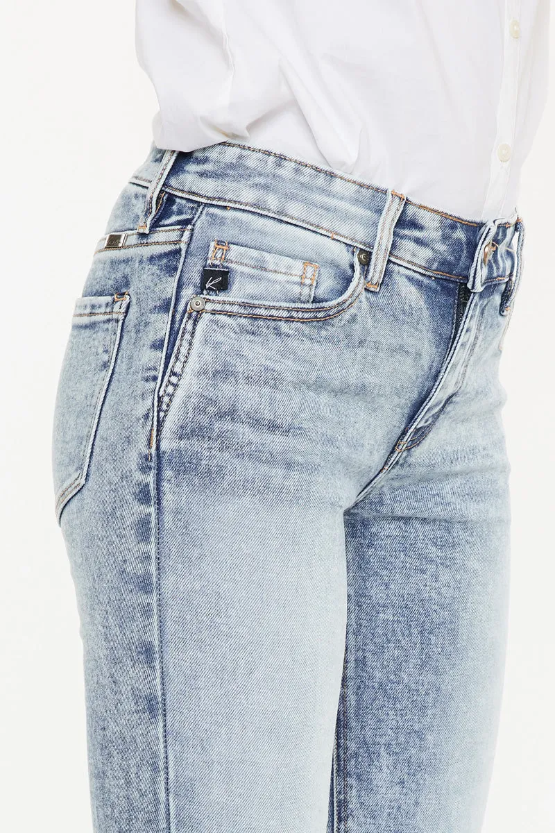 Nadia Mid Rise Y2K Bootcut Jeans