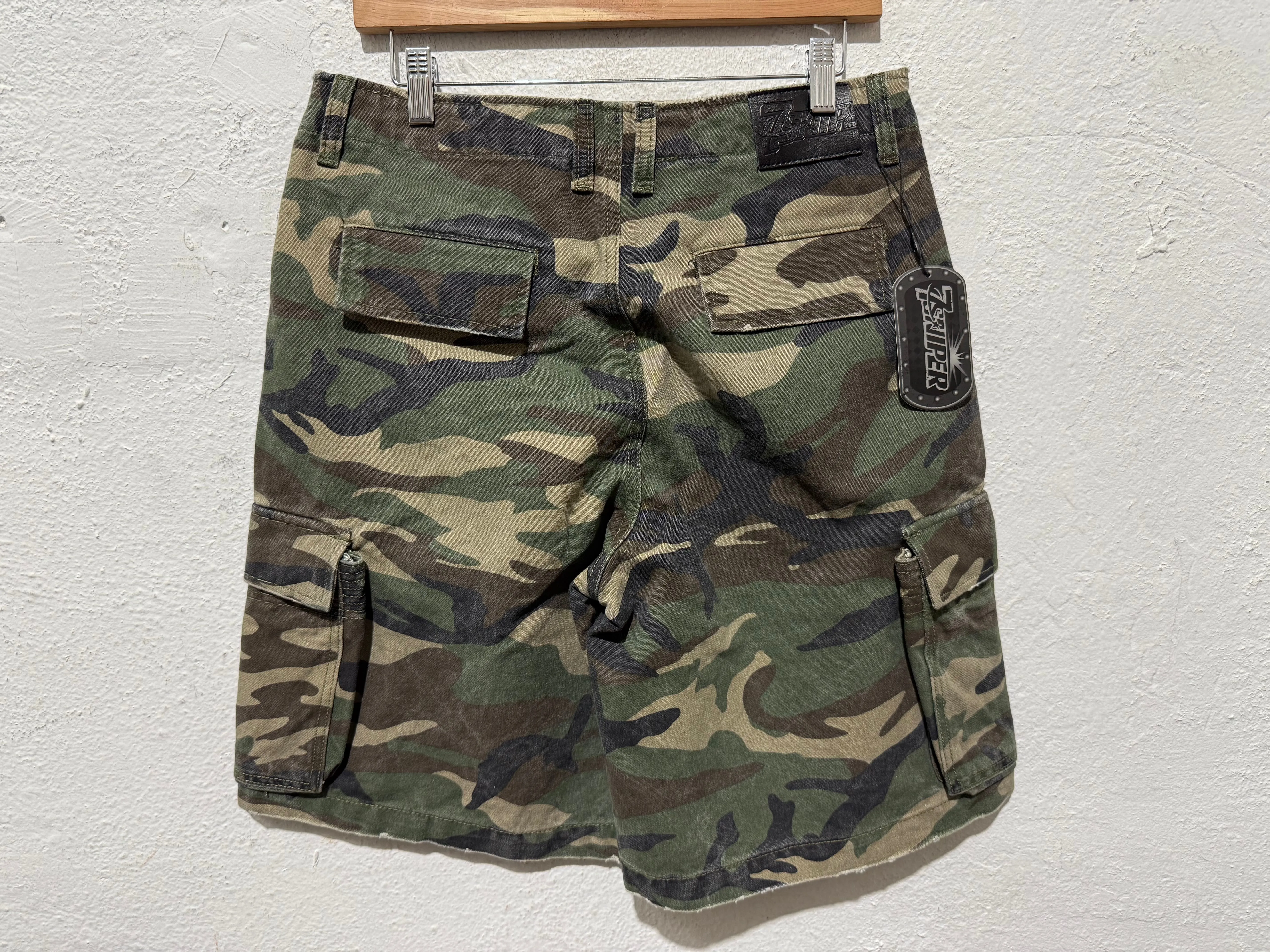 NEW NEW Triple Seven Cargo Shorts - Camo