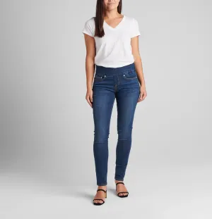 Nora Mid Rise Skinny Pull-On