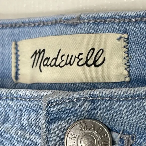 NWOT MADEWELL | 10” High-Rise Skinny Jeans in Charlemont Wash | Size 28