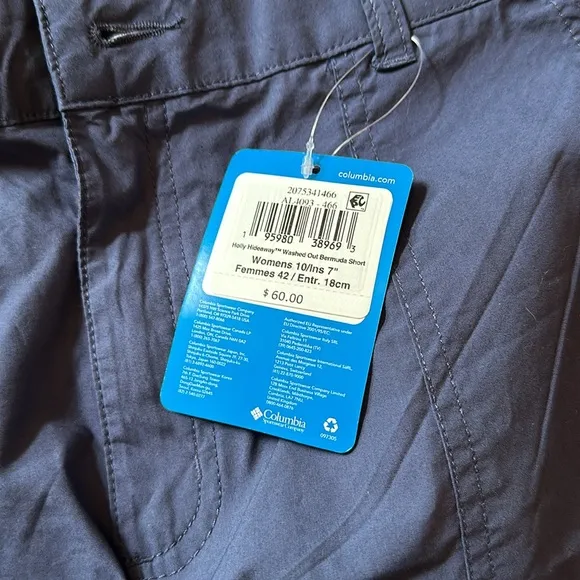 NWT Columbia Bermuda Shorts