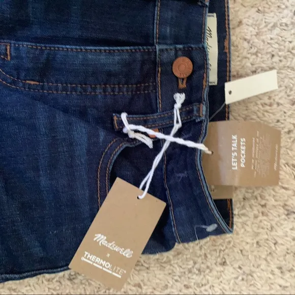 NWT Madewell “10 high rise skinny jeans