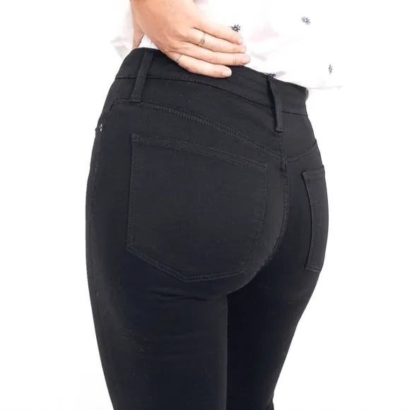NWT Madewell Curvy High Rise Skinny Jean in black
