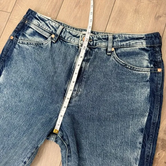 NWT Wrangler Westward 626 Bootcut Jeans Two Tone Side Stripe Size 31 x 30