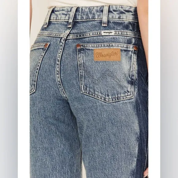 NWT Wrangler Westward 626 Bootcut Jeans Two Tone Side Stripe Size 31 x 30
