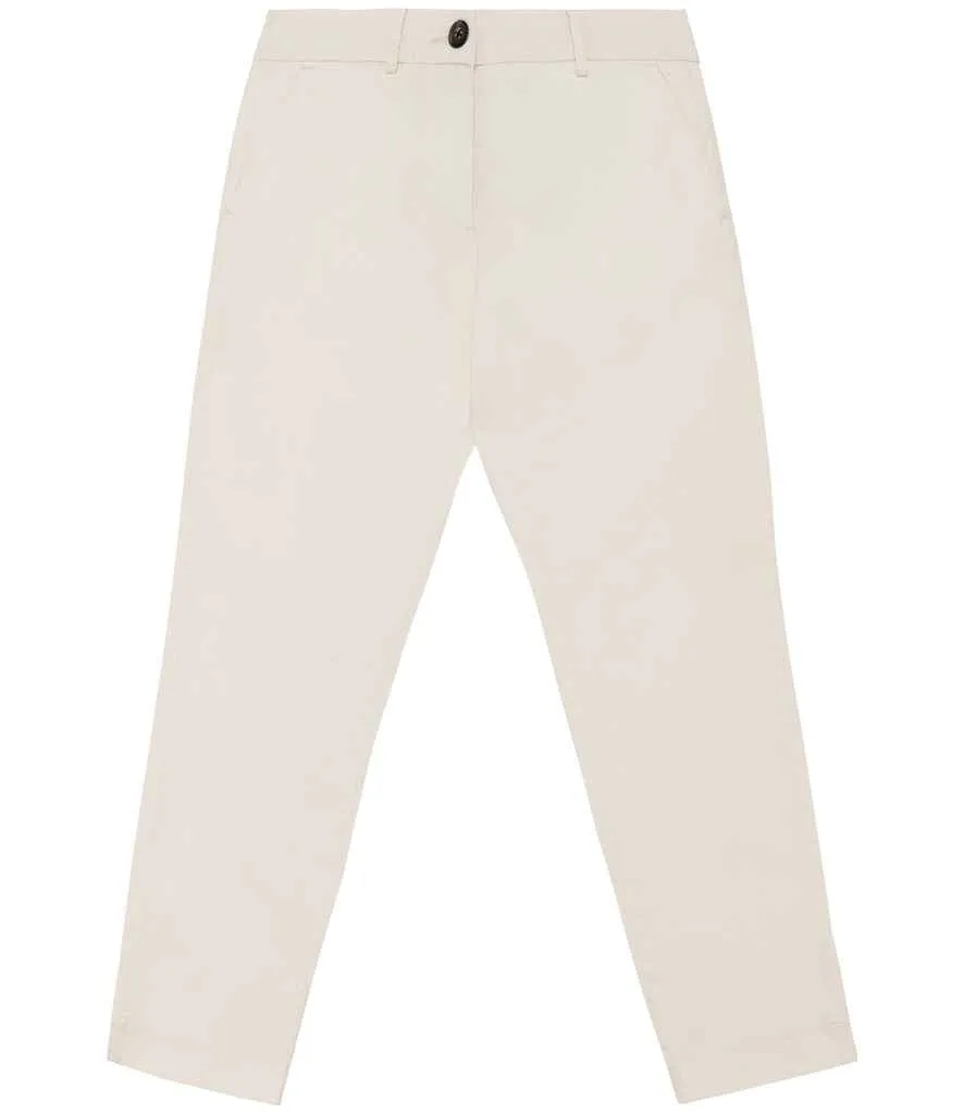 Organic Ladies 7/8 Chino Trousers