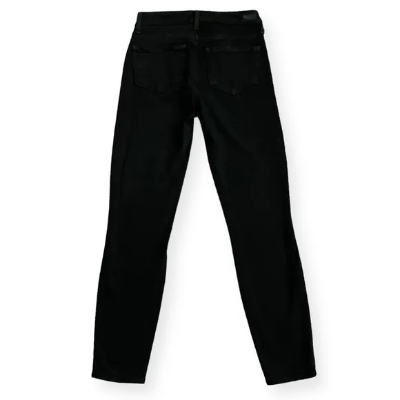 Paige Dusty Black Hoxton Ankle Skinny Jean in Size 25