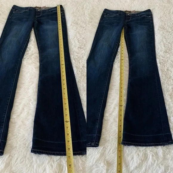 Paige Laurel Canyon low waist bootcut jeans, 28
