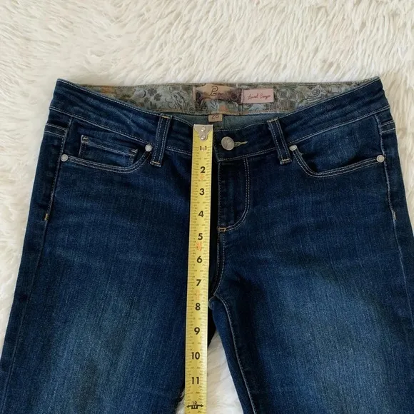 Paige Laurel Canyon low waist bootcut jeans, 28