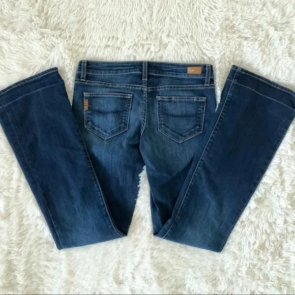 Paige Laurel Canyon low waist bootcut jeans, 28