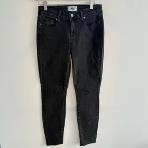 Paige Women's Black Verdugo Ankle Skinny Jeans size 27