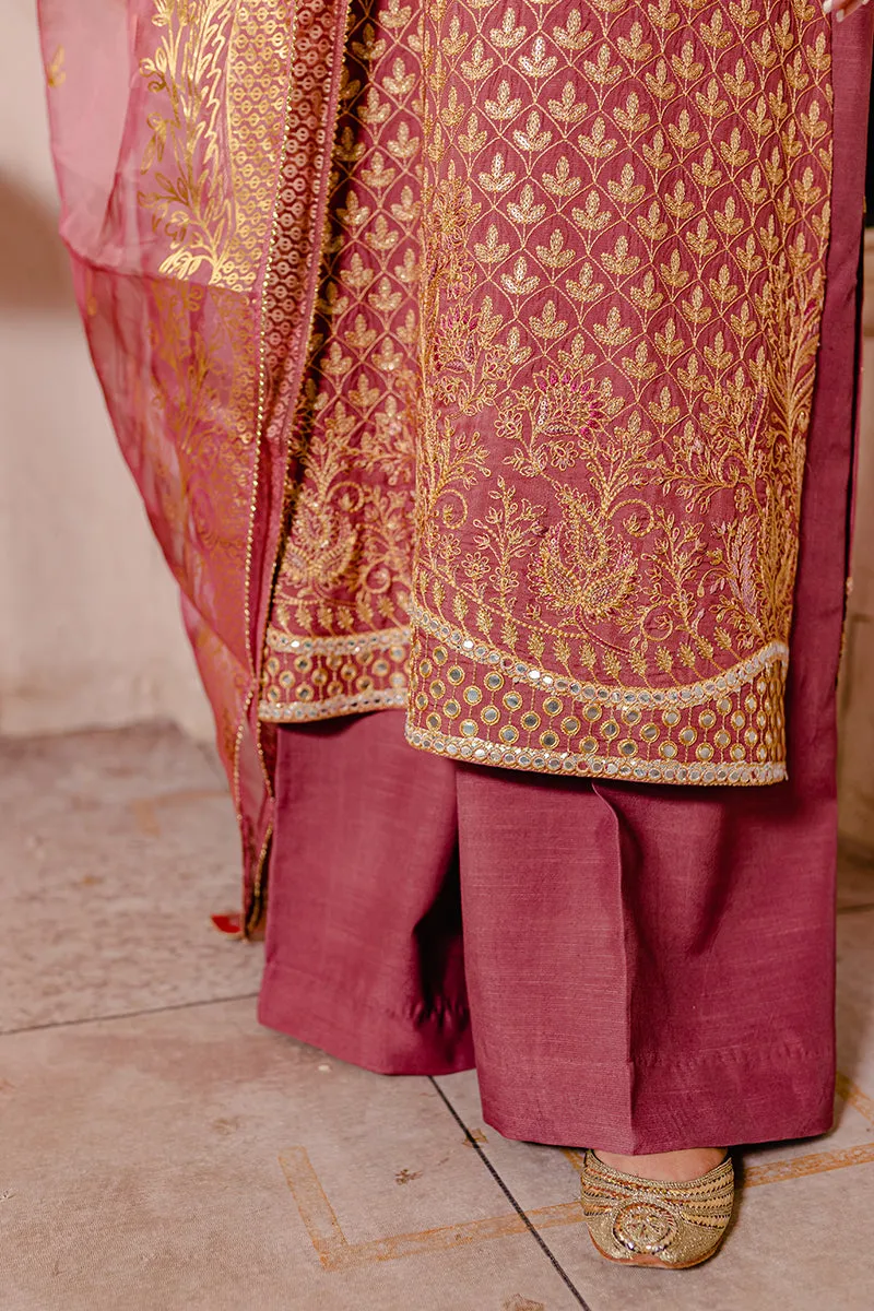 Pakistani Salwar Kameez Pink Heavily Embellished Traditional Salwar Suit