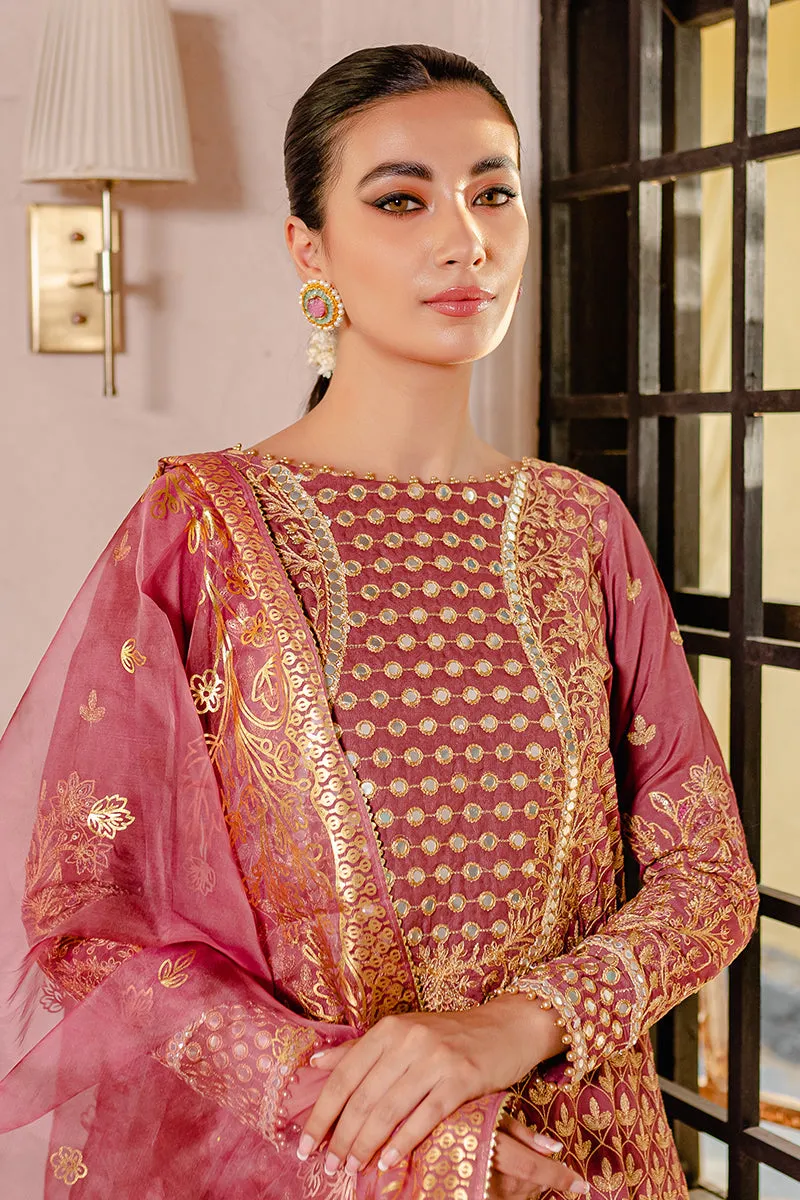 Pakistani Salwar Kameez Pink Heavily Embellished Traditional Salwar Suit