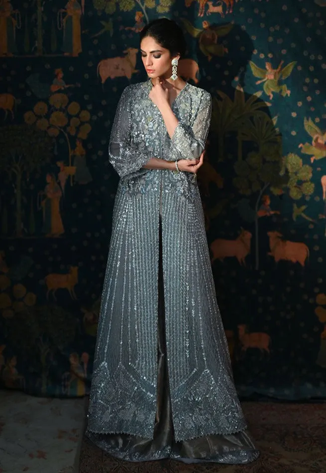 Pakistani Wedding Dress in Kameez Sharara Dupatta Style