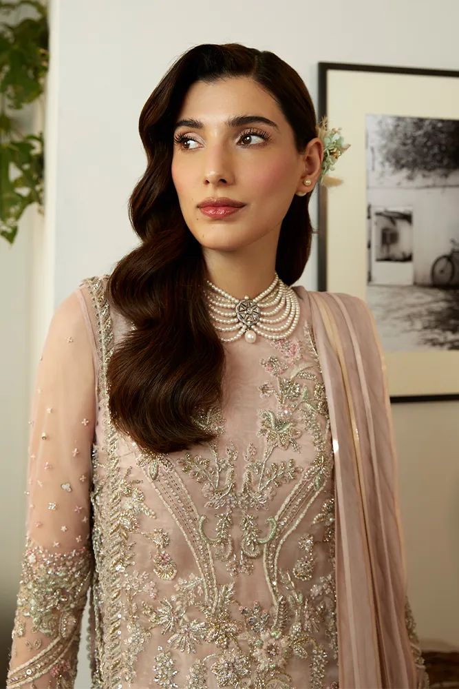 Pakistani Wedding Dress in Long Kameez Trouser Style
