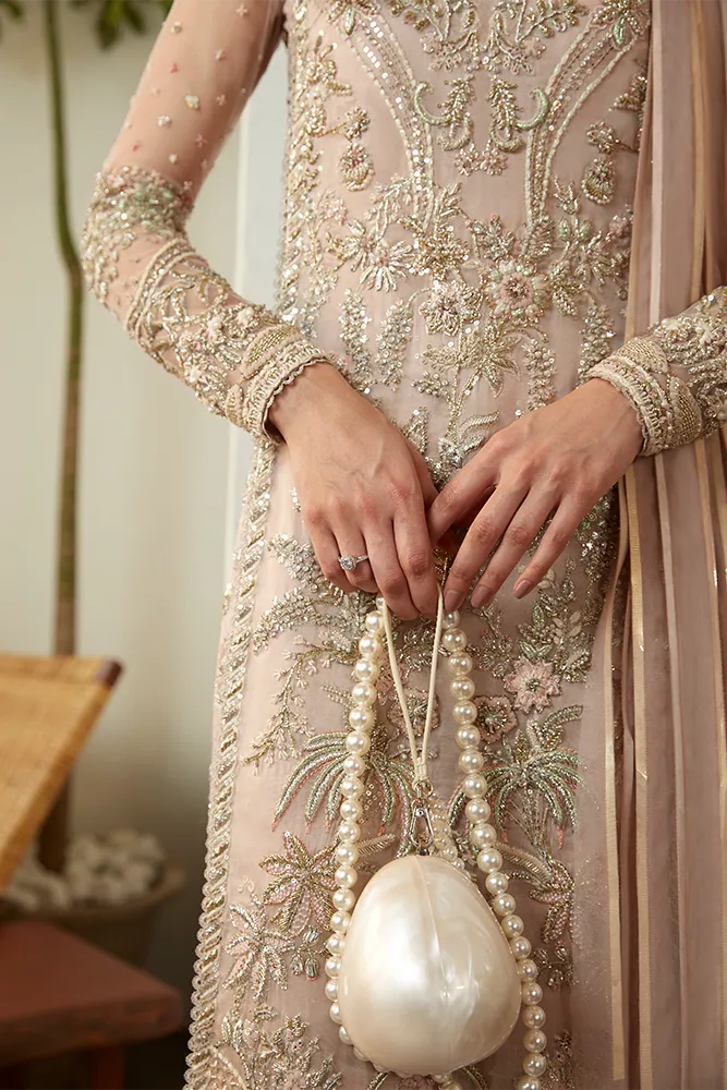 Pakistani Wedding Dress in Long Kameez Trouser Style