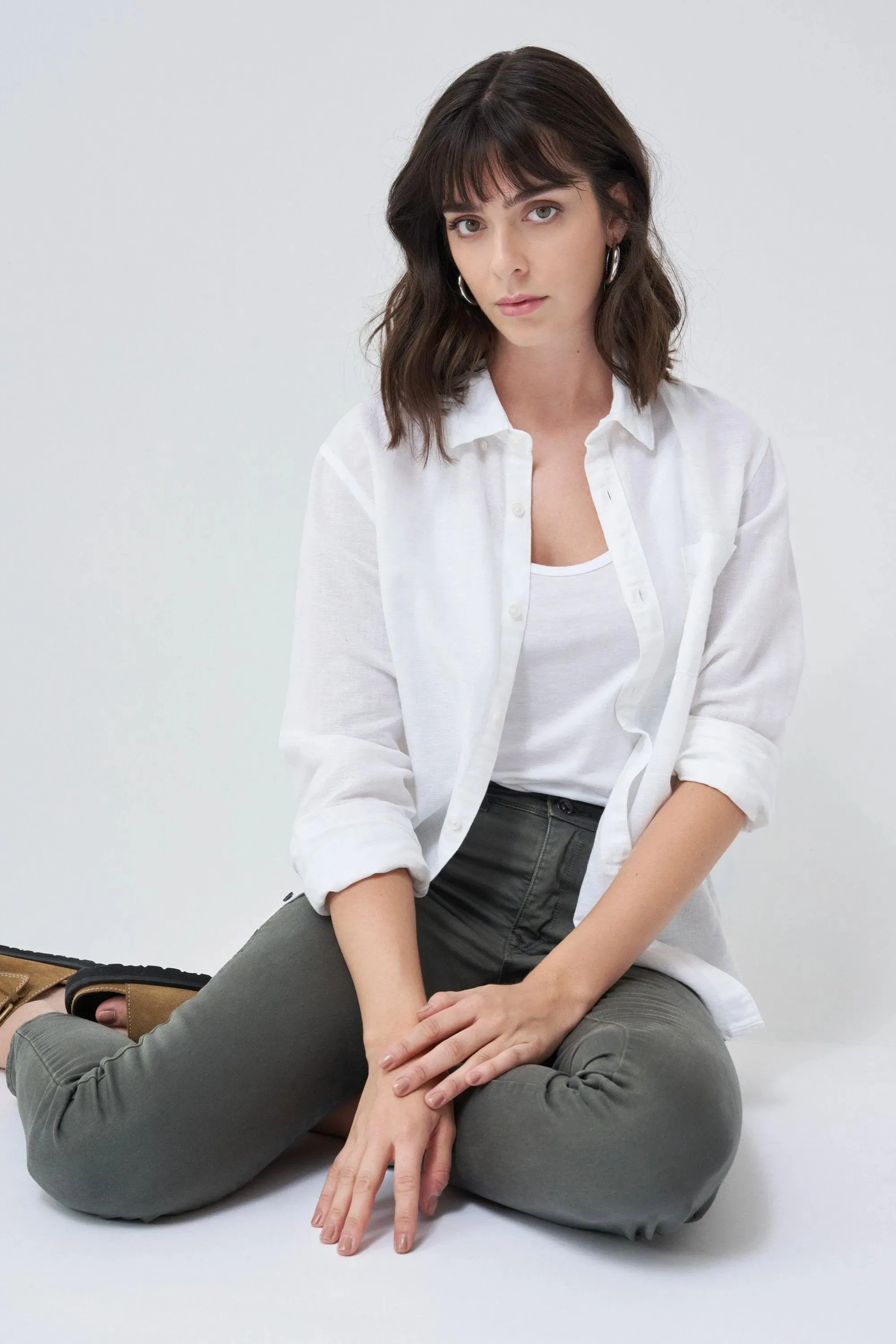 Pantalones Push In Secret Skinny Con Color