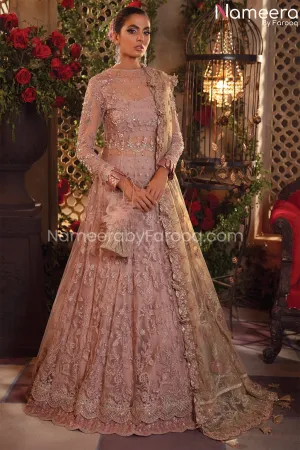 Pink Pakistani Dress Party Wear Designer 2021 #PF191