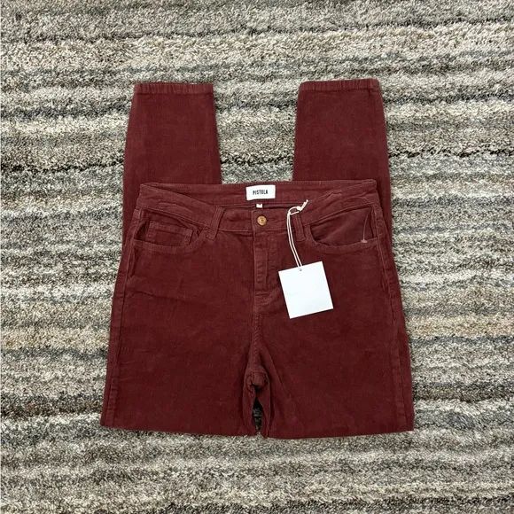 Pistola Corduroy Mid Rise Skinny Jeans Sz 28 NWT | Pistola Corduroy Skinny Jeans
