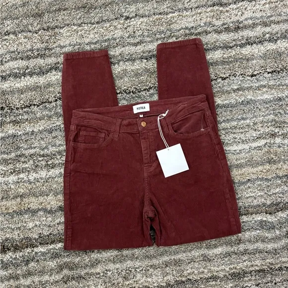 Pistola Corduroy Mid Rise Skinny Jeans Sz 28 NWT | Pistola Corduroy Skinny Jeans