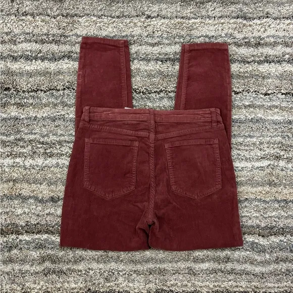 Pistola Corduroy Mid Rise Skinny Jeans Sz 28 NWT | Pistola Corduroy Skinny Jeans