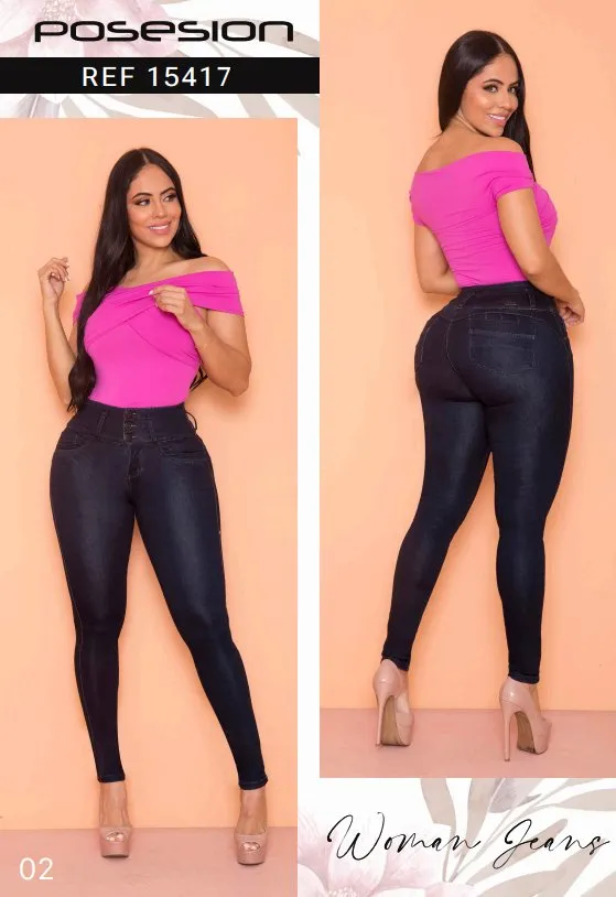 Posesion 15417 100% Authentic Colombian Push Up Jeans