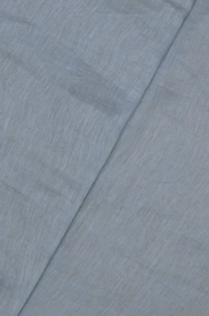 Pure Yarn Dyed Handloom Silk Linen Fabric
